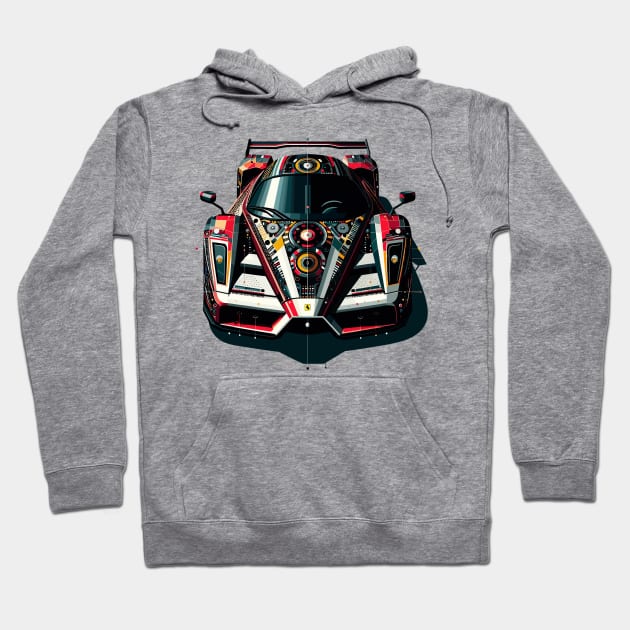 Ferrari Enzo Hoodie by Vehicles-Art